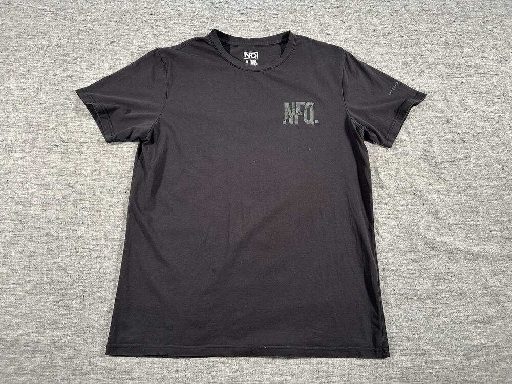 NFQ Never F*cking Quit Shirt Mens Medium Black Short Sleeve A Different Breed